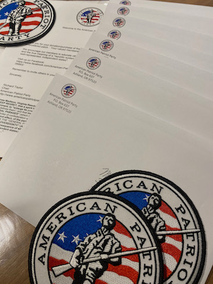 American Patriot Party
Official Patch
Copyright