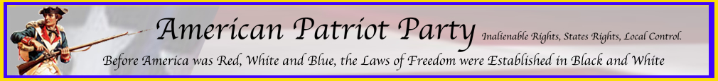 American Patriot Party, Official State Patriots State Political News